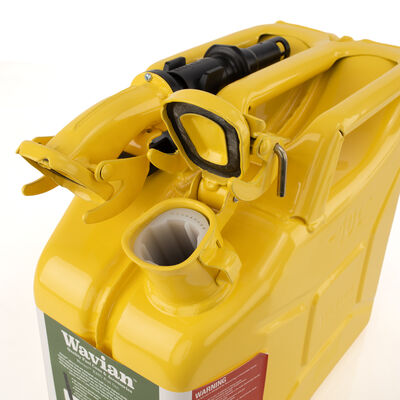 Wavian Gas Can Yellow 10 Liter, , large